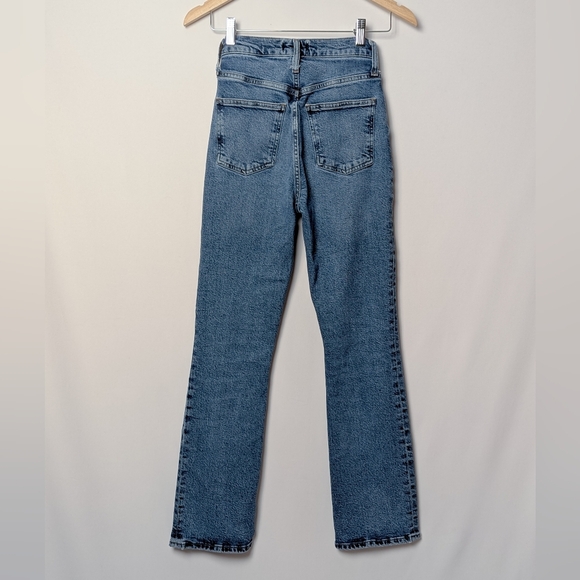 AGOLDE Vintage Boot Bootcut Jeans Mid Rise Wide Leg Flare Prophecy 23 Aritzia - Picture 10 of 11